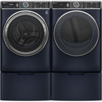 GE SAPPHIRE BLUE FRONT LOAD 7.8CU ELECTRIC DRYER WITH STEAM - Dryers - Additional View 17