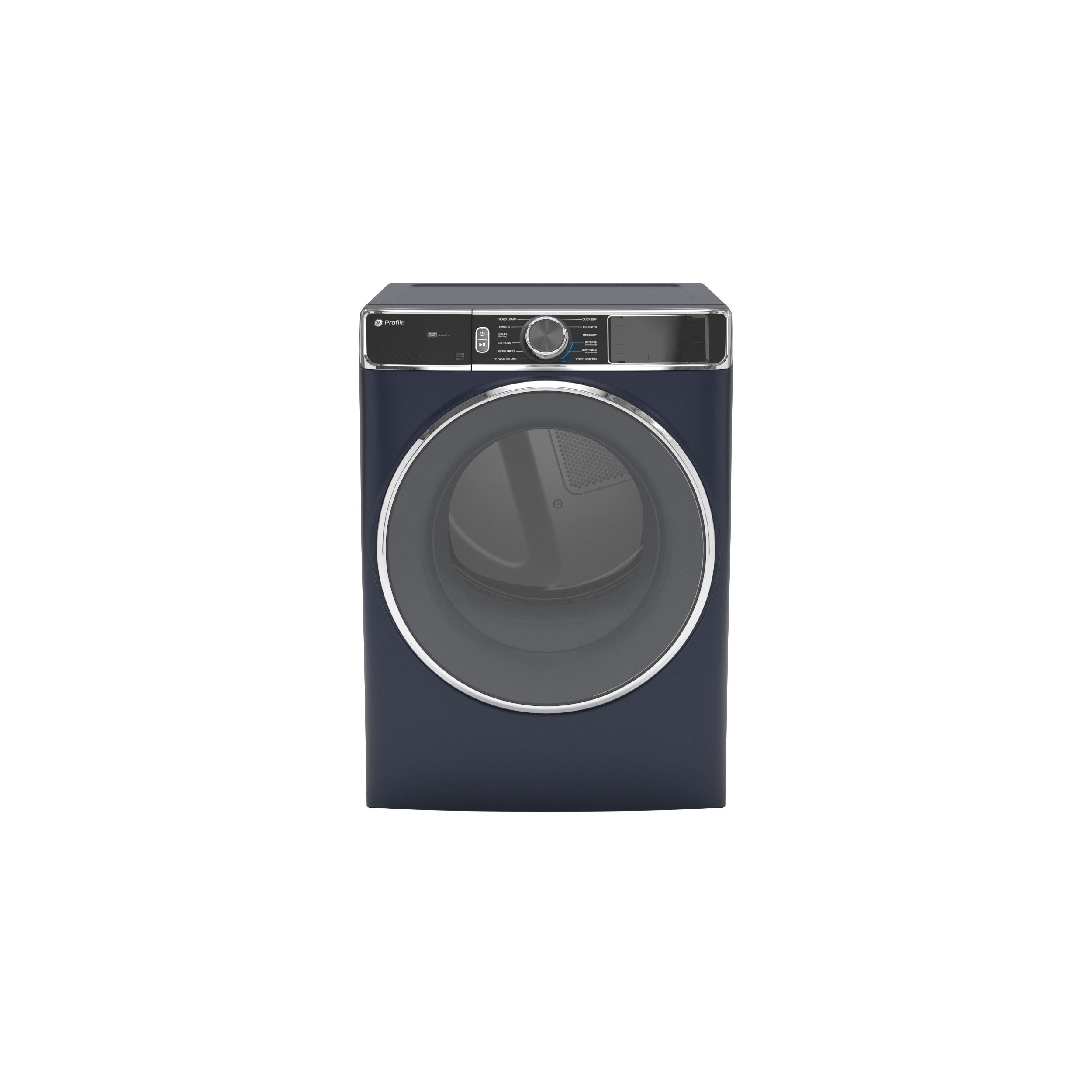 GE SAPPHIRE BLUE FRONT LOAD 7.8CU ELECTRIC DRYER WITH STEAM - Dryers - Additional View 23
