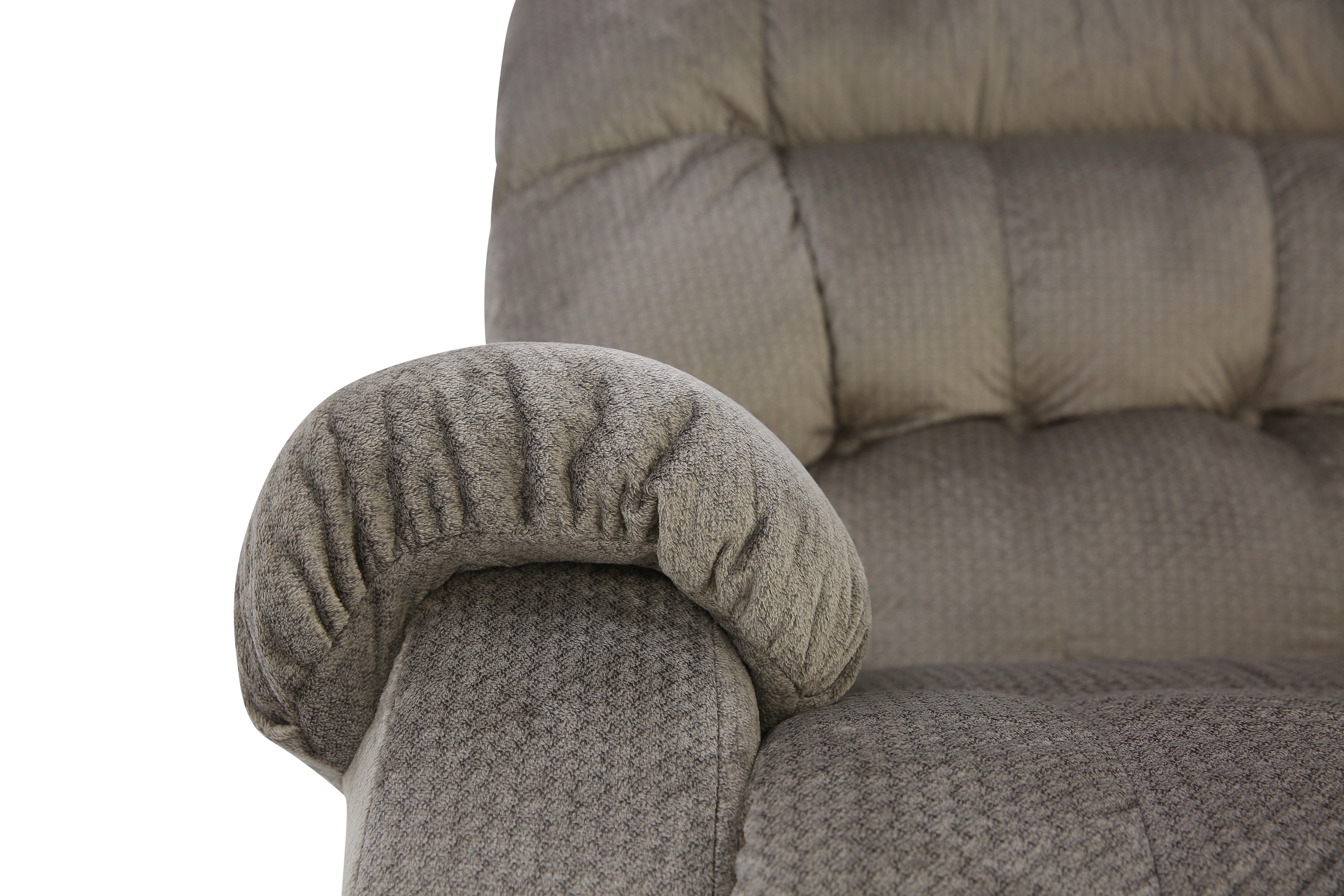 Rake Big Man's Recliner - Cocoa Fabric - Additional View 5