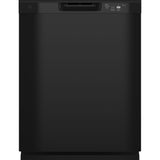 GE BLACK FRONT CONTROL DISHWASHER - Dishwashers