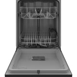 GE BLACK FRONT CONTROL DISHWASHER - Dishwashers - Additional View 1