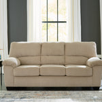 Ashley Furniture - Simplejoy Sofa - Sand - Beige Fabric - Sofas - Additional View 1