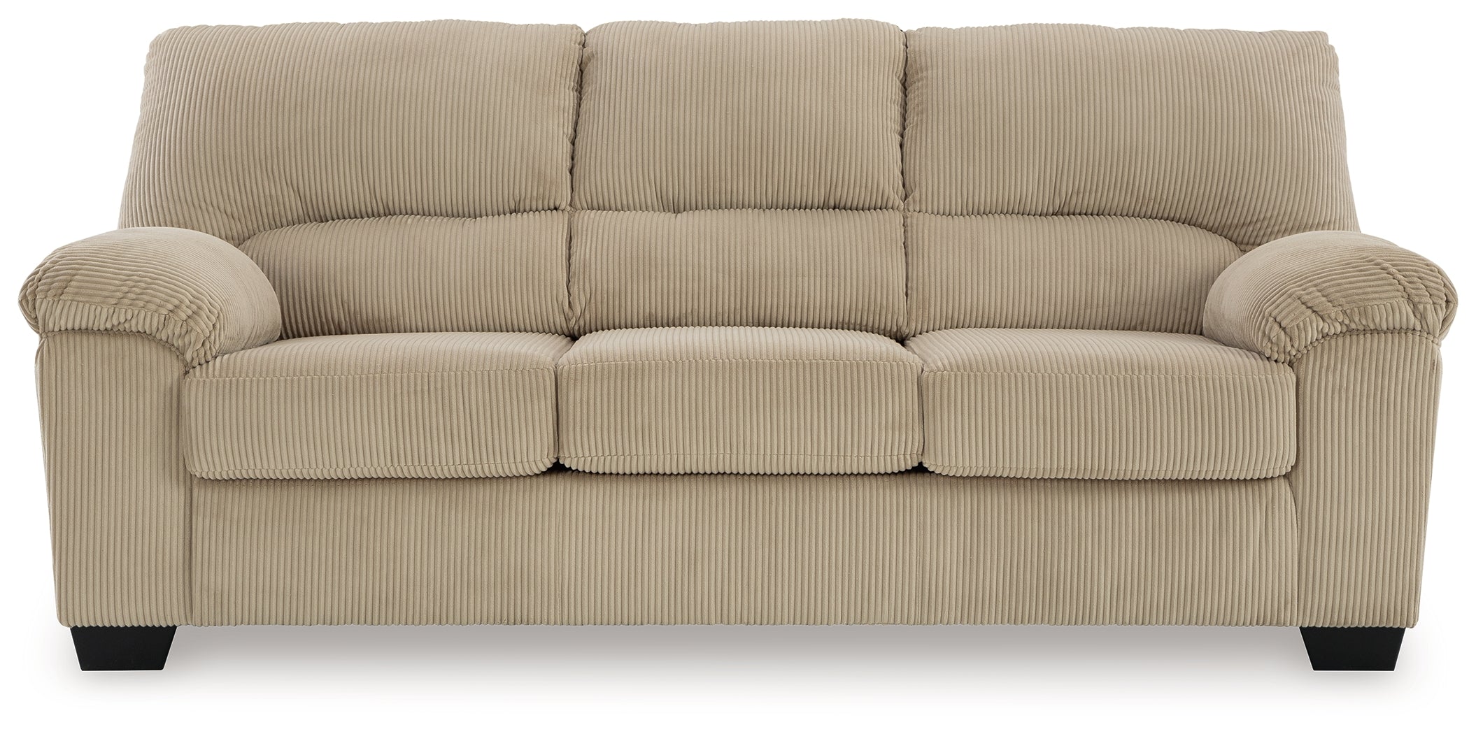 Ashley Furniture - Simplejoy Sofa - Sand - Beige Fabric - Sofas - Additional View 2