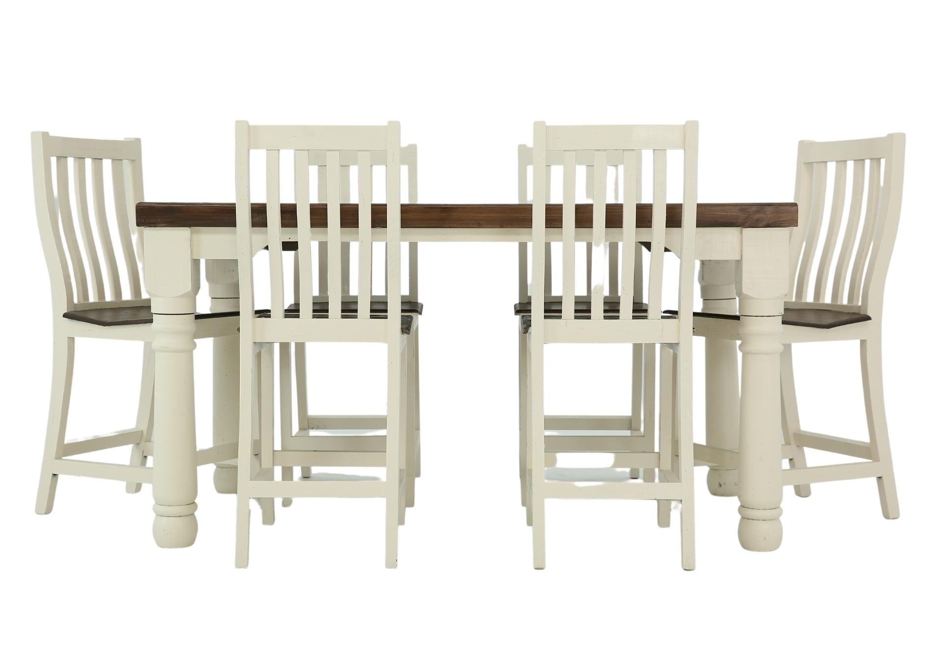 Santa Rita 7 Piece Counter Height Dining Set