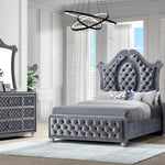 Cameo Queen Bed - Silver - Additional View 3