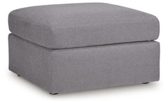 Ashley Furniture - Nexseat Ottoman - Gray Next-Gen Nuvella - Ottomans