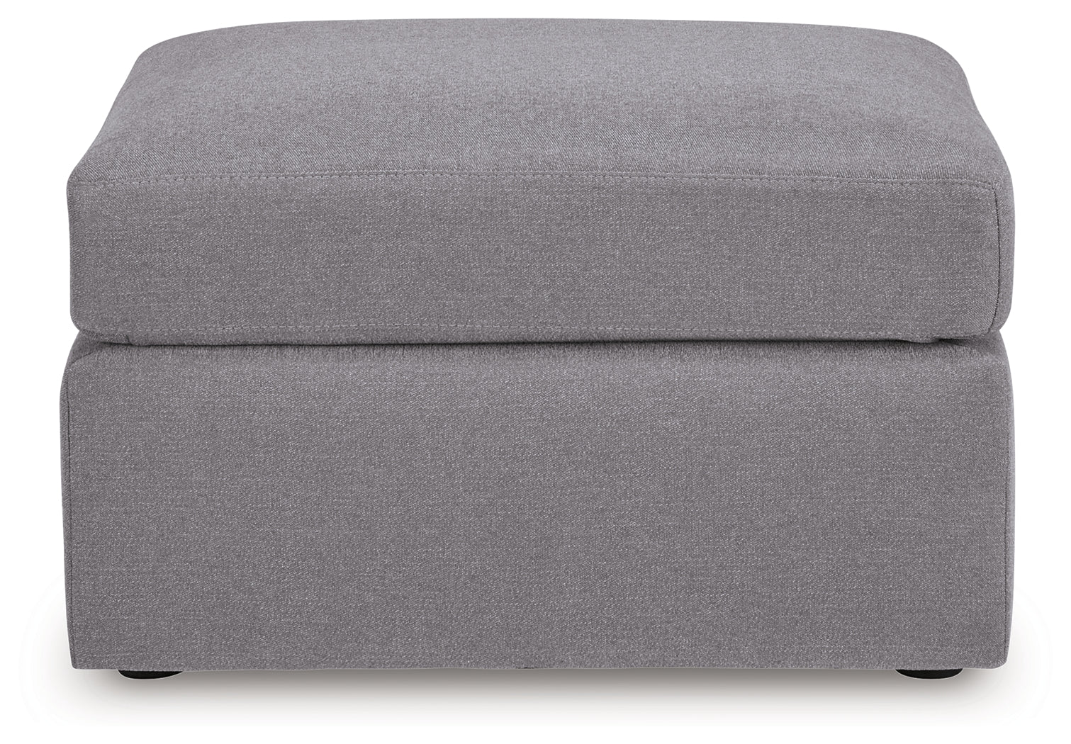 Ashley Furniture - Nexseat Ottoman - Gray Next-Gen Nuvella - Ottomans - Additional View 3