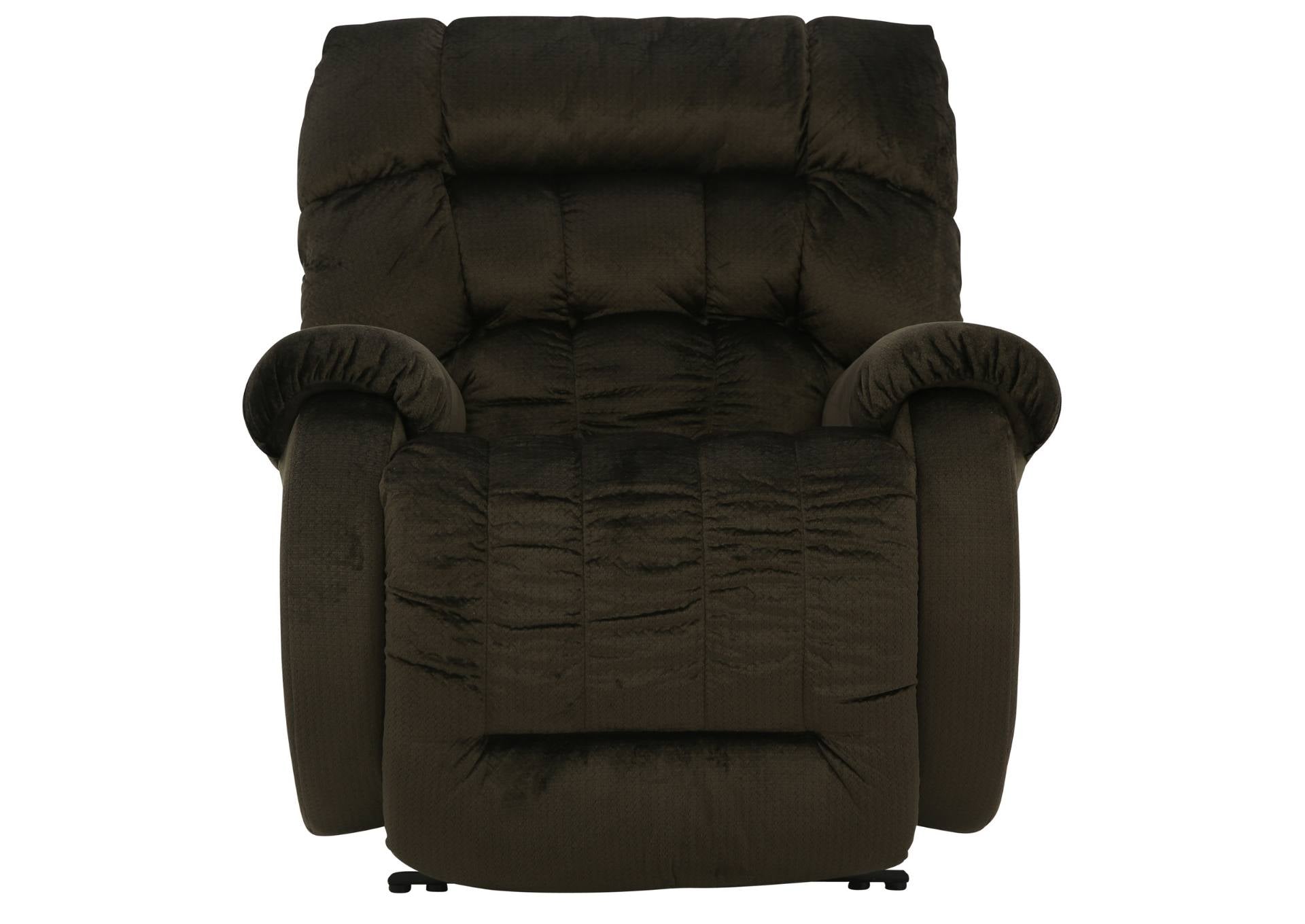 Rake Big Man's Recliner - Chocolate Fabric