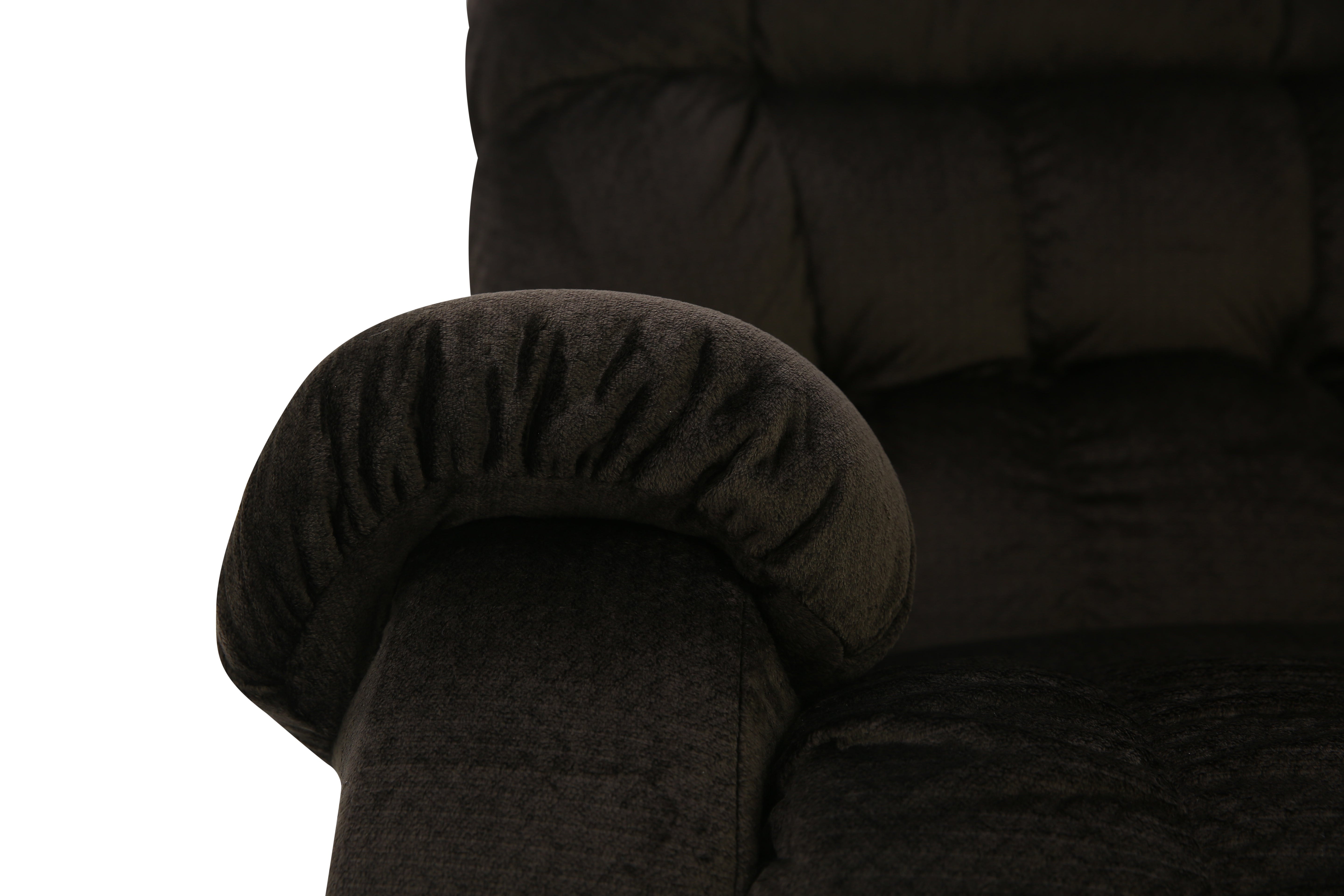 Rake Big Man's Recliner - Chocolate Fabric - Additional View 5