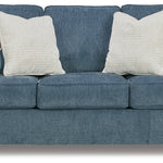 Ashley Furniture - Cashton Blue Queen Sleeper - Fabric - Sofas