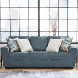 Ashley Furniture - Cashton Blue Queen Sleeper - Fabric - Sofas - Additional View 5
