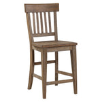 Steve Silver Furniture - Riverdale Counter Height Dining Chair - Light Brown Wood - Chairs - Additional View 6