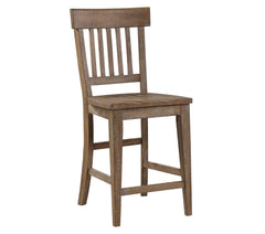 Steve Silver Furniture - Riverdale Counter Height Dining Chair - Light Brown Wood - Chairs - Additional View 6