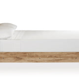 Ashley Furniture - Hyanna Full Panel Bed - Brown - Beige Wood - Beds - Additional View 4