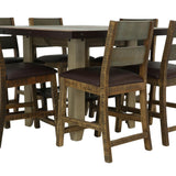 Jefferson 7 Piece Counter Height Dining Set - Additional View 1