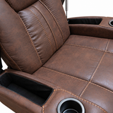 Ozias Brown Glider Recliner - Additional View 2