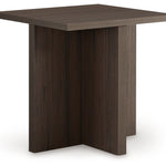 Ashley Furniture - ZENDEX 2 PIECE OCCASIONAL TABLE SET - Dark Brown Wood - Tables - Additional View 3