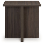 Ashley Furniture - ZENDEX 2 PIECE OCCASIONAL TABLE SET - Dark Brown Wood - Tables - Additional View 7