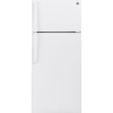 GE WHITE 17.5CU TOP FREEZER REFRIGERATOR - Refrigerators