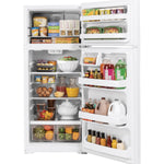 GE WHITE 17.5CU TOP FREEZER REFRIGERATOR - Refrigerators - Additional View 1