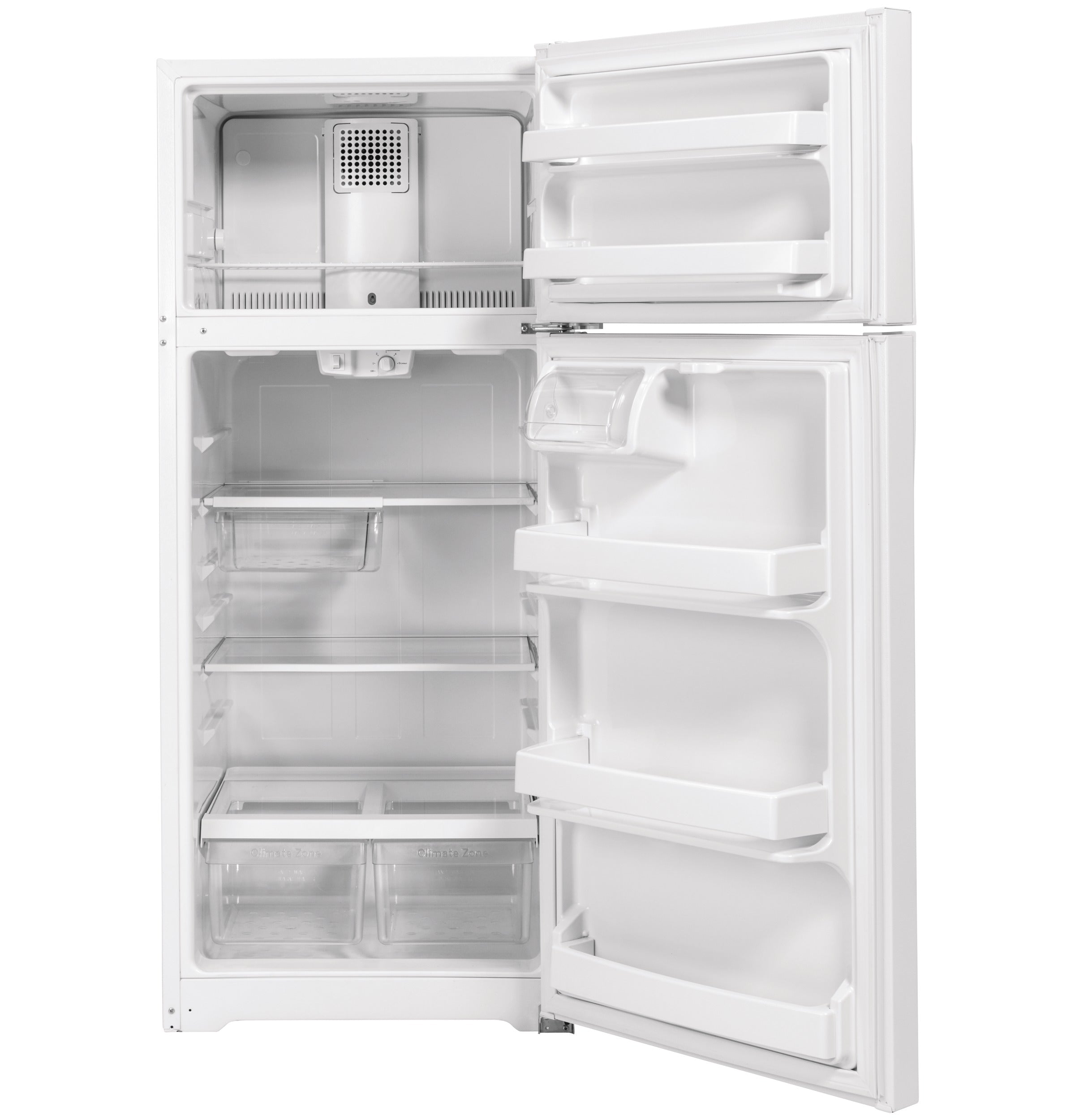 GE WHITE 17.5CU TOP FREEZER REFRIGERATOR - Refrigerators - Additional View 3
