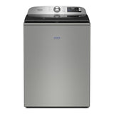 Whirlpool - MAYTAG SILVER 5.2CU TOP LOAD PET PRO WASHER - Pearl Silver Steel - Washers