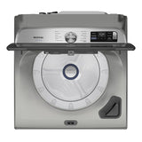 Whirlpool - MAYTAG SILVER 5.2CU TOP LOAD PET PRO WASHER - Pearl Silver Steel - Washers - Additional View 11