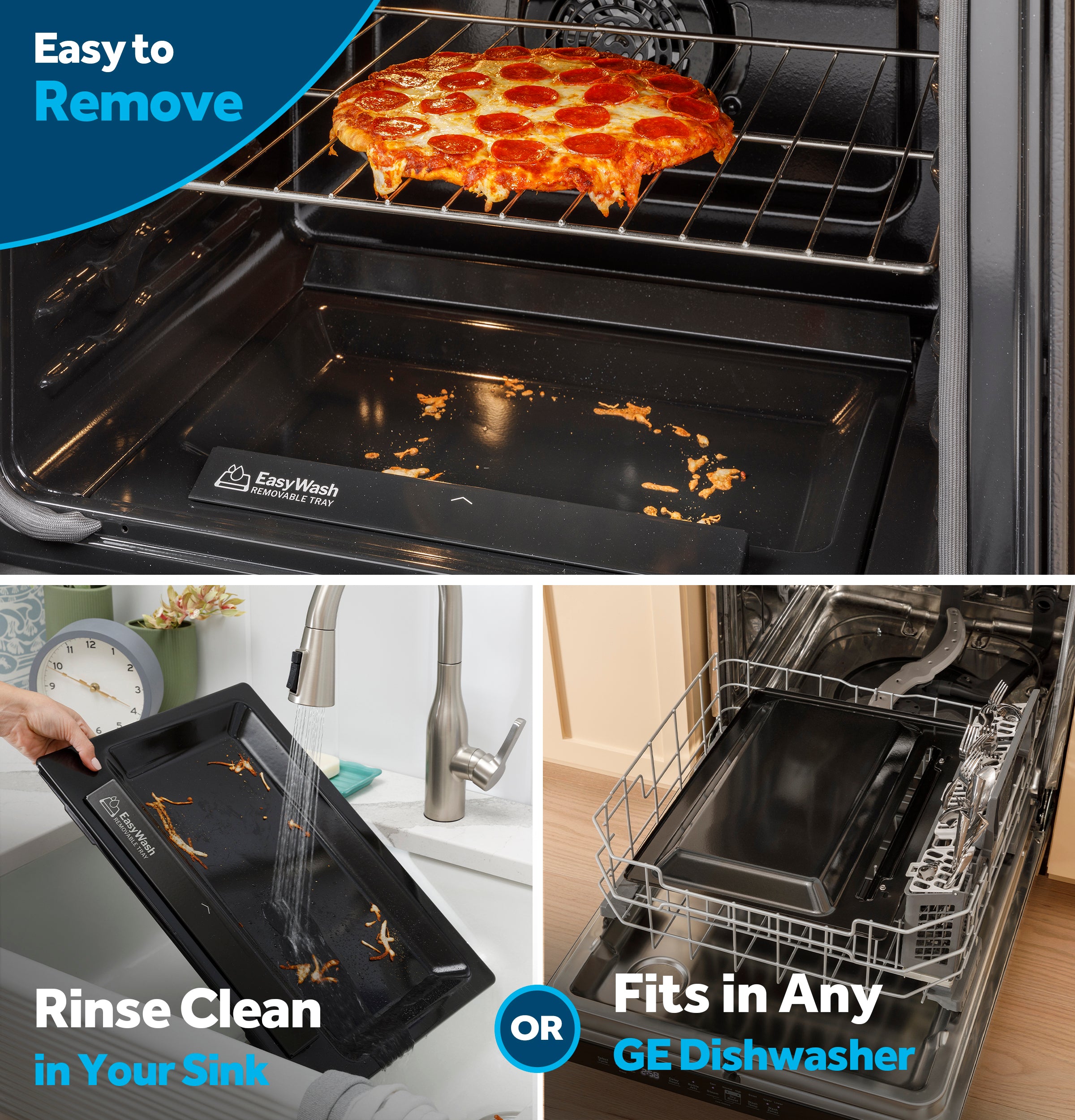 GE STAINLESS STEEL GAS CONVECTION AIR FRY RANGE - Pearl Silver|Black - Ranges - Additional View 6