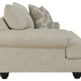Ashley Furniture - ASANTI FOG OVERSIZED CHAIR - Pearl Silver Fabric - Chairs - Additional View 3