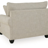 Ashley Furniture - ASANTI FOG OVERSIZED CHAIR - Pearl Silver Fabric - Chairs - Additional View 4
