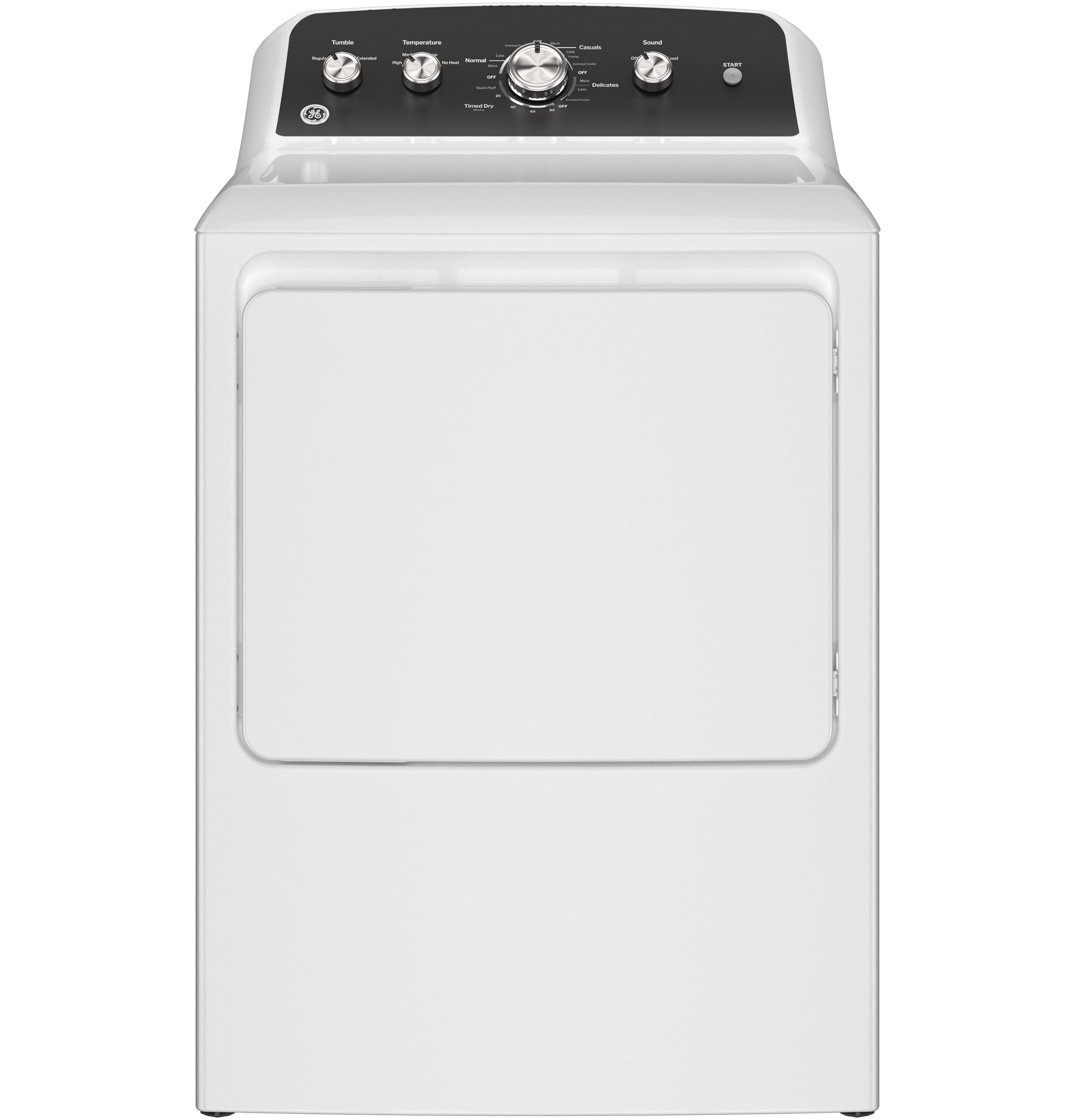 GE WHITE ELECTRIC 7.2CU DRYER - Dryers