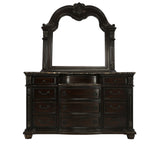 Stanley Cherry Dresser And Mirror