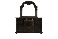 Stanley Cherry Dresser And Mirror