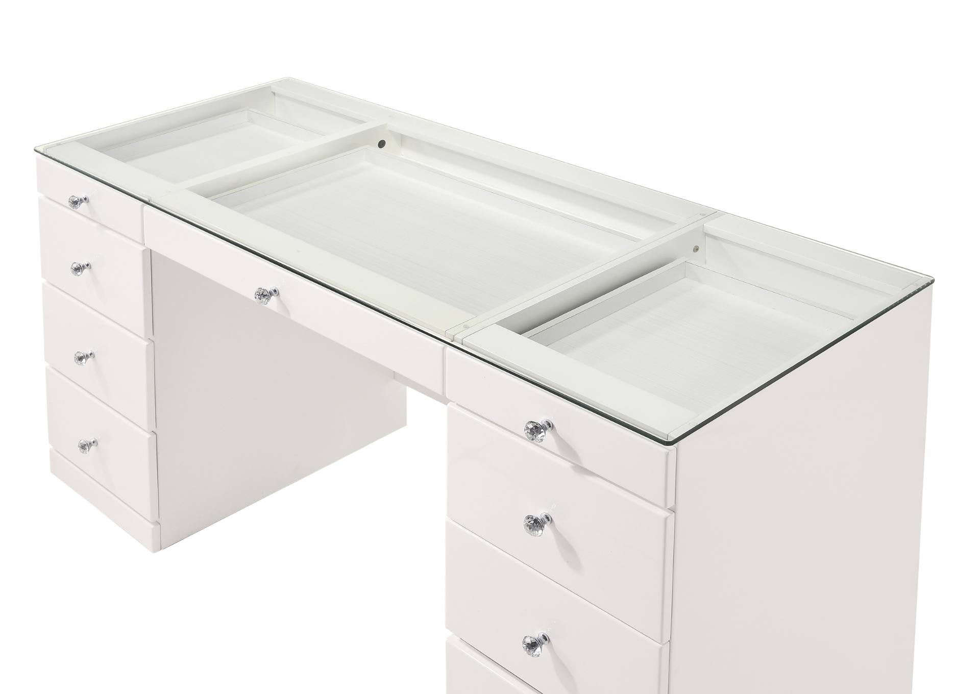 Avery Vanity - White - Additional View 1