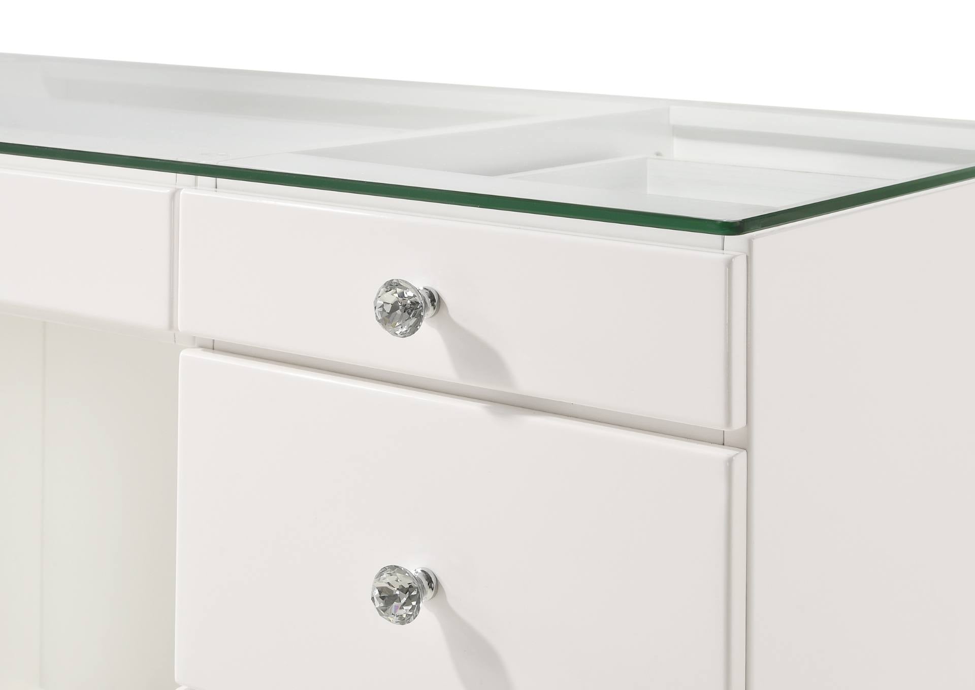 Avery Vanity - White - Additional View 2