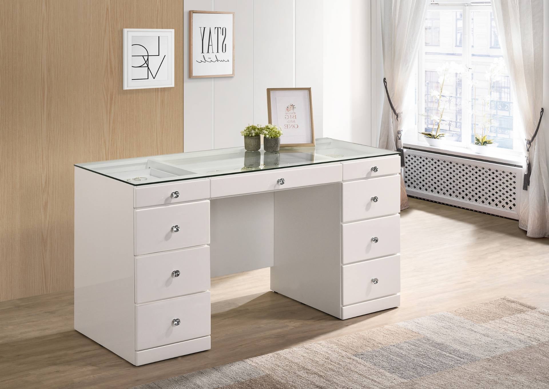 Avery Vanity - White - Additional View 3