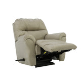 Bodie Top Grain Leather Recliner - Grey - Additional View 2
