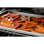 CAFE MATTE WHITE SLIDE-IN ELECTRIC RANGE WITH RADIENT AND CONVECTION - White|Black - Ranges - Additional View 7