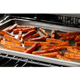 CAFE MATTE WHITE SLIDE-IN ELECTRIC RANGE WITH RADIENT AND CONVECTION - White|Black - Ranges - Additional View 7