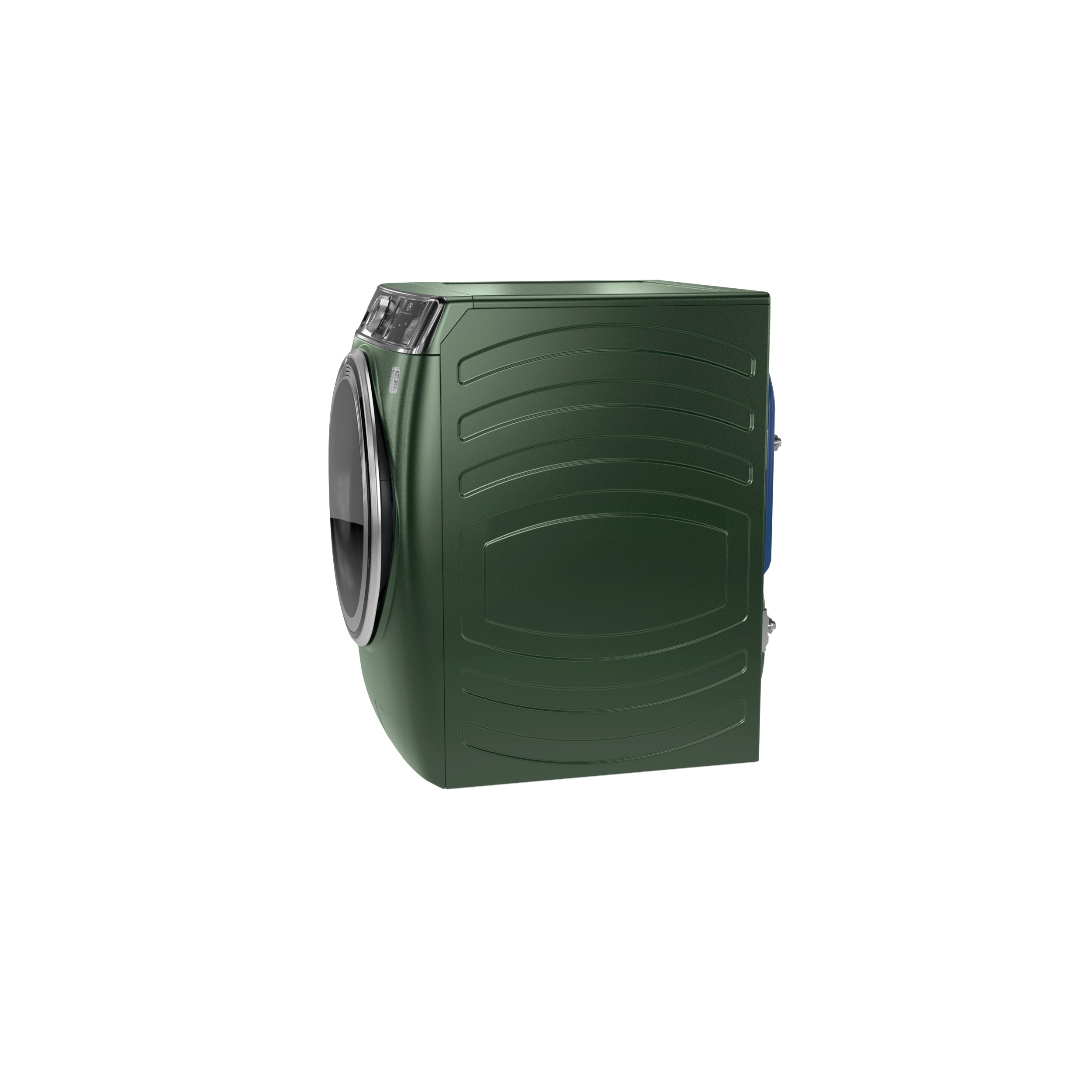 GE JADE GREEN FRONT LOAD 5.5CU SMART WASHER WITH STEAM - Dark Green - Washers - Additional View 29