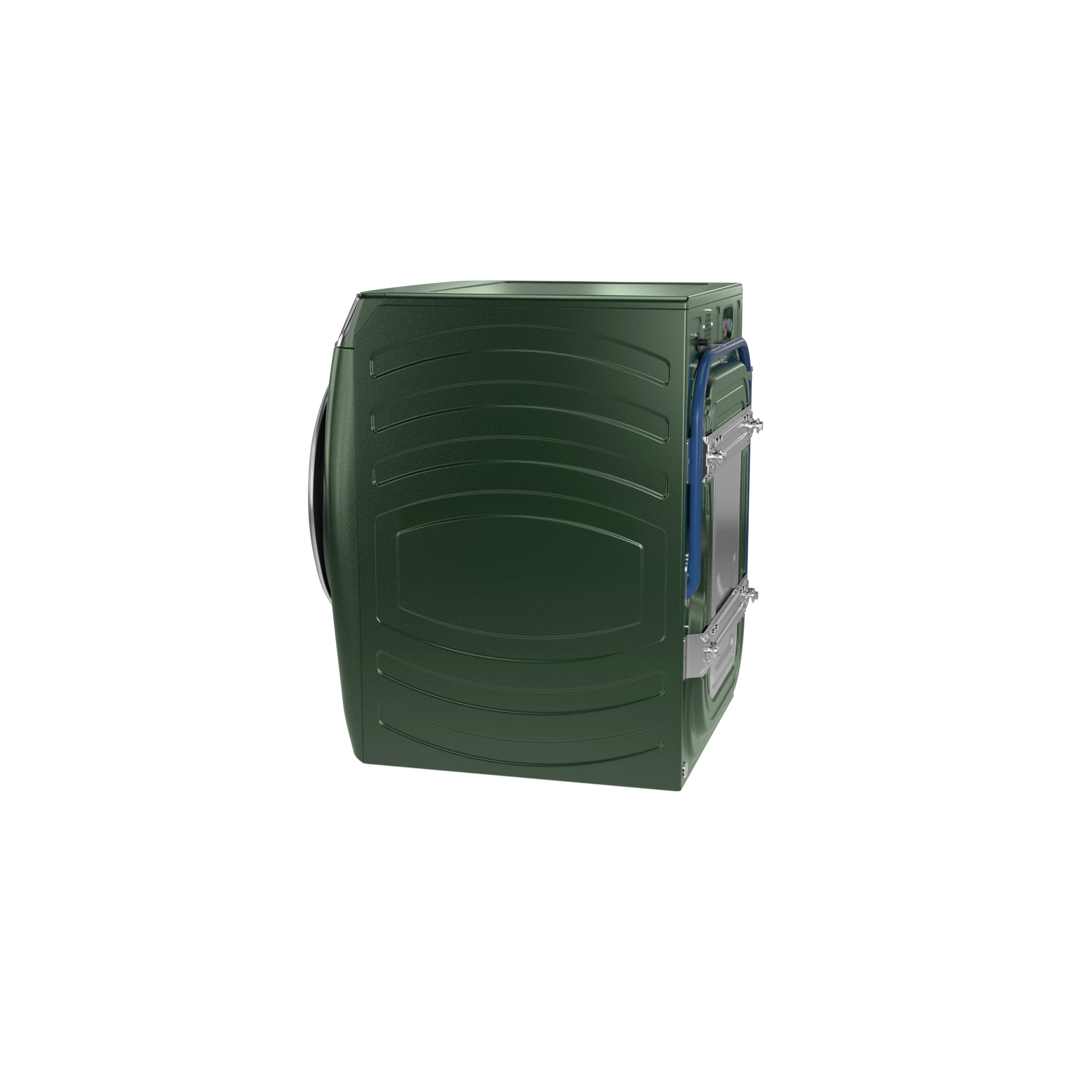 GE JADE GREEN FRONT LOAD 5.5CU SMART WASHER WITH STEAM - Dark Green - Washers - Additional View 31