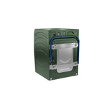 GE JADE GREEN FRONT LOAD 5.5CU SMART WASHER WITH STEAM - Dark Green - Washers - Additional View 34