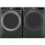 GE JADE GREEN FRONT LOAD 5.5CU SMART WASHER WITH STEAM - Dark Green - Washers - Additional View 7