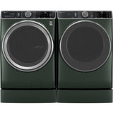 GE JADE GREEN FRONT LOAD 5.5CU SMART WASHER WITH STEAM - Dark Green - Washers - Additional View 9