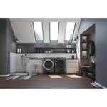 GE JADE GREEN FRONT LOAD 5.5CU SMART WASHER WITH STEAM - Dark Green - Washers - Additional View 11