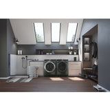 GE JADE GREEN FRONT LOAD 5.5CU SMART WASHER WITH STEAM - Dark Green - Washers - Additional View 11