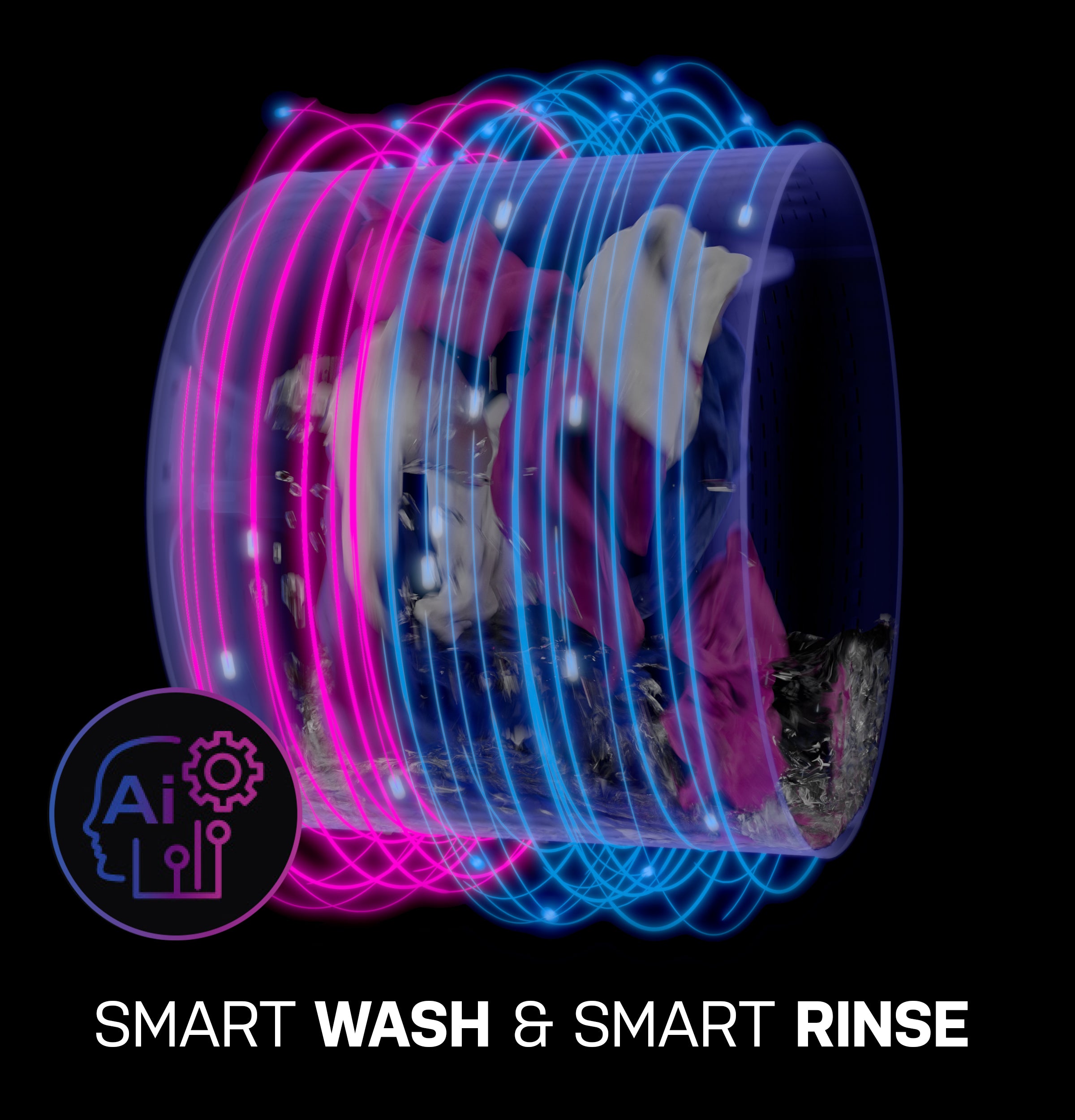 GE JADE GREEN FRONT LOAD 5.5CU SMART WASHER WITH STEAM - Dark Green - Washers - Additional View 12
