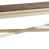 Ashley Furniture - Bolanburg Dining Room Bench - Beige Fabric|Wood - Benches
