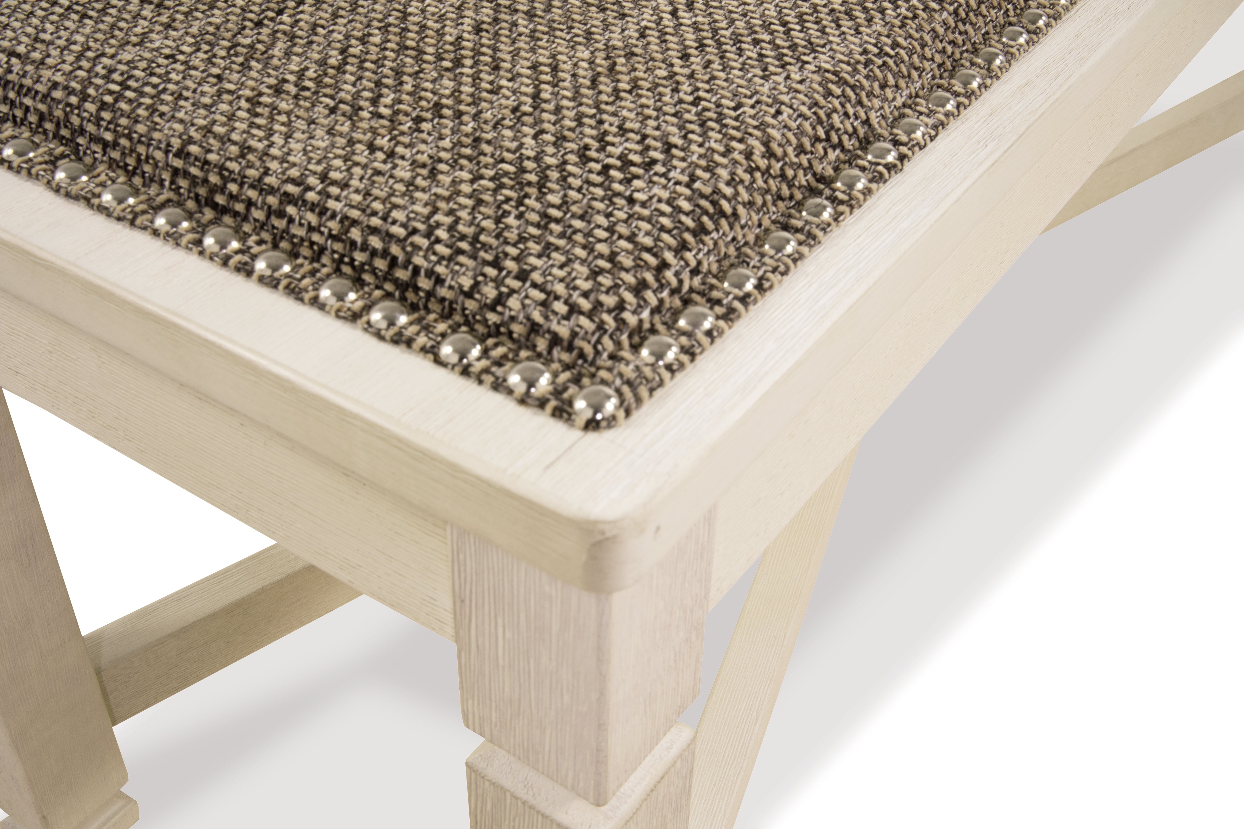 Ashley Furniture - Bolanburg Dining Room Bench - Beige Fabric|Wood - Benches - Additional View 10