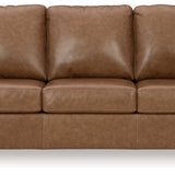 Ashley Furniture - Bolsena Caramel Leather Sofa - Light Brown Leather Match - Sofas